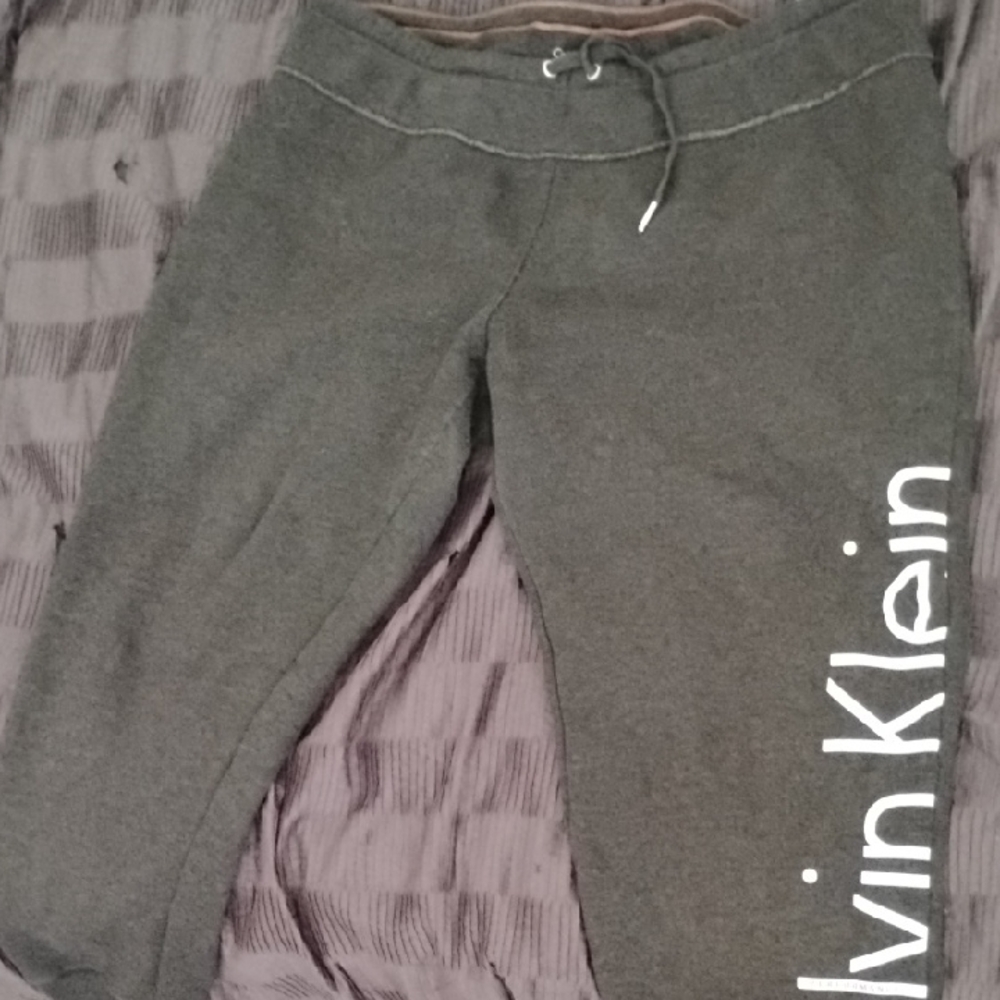 Calvin Klein Kids Dark Gray Joggers